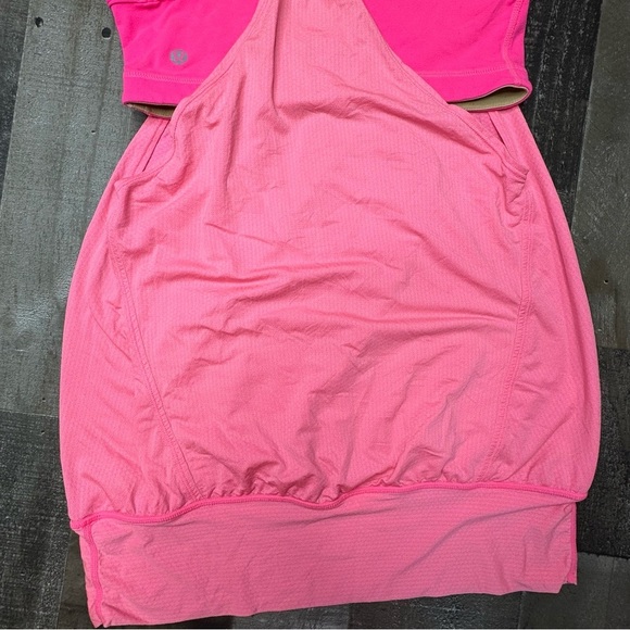 Lululemon Athletica Vibrant Pink No Limits Tank Top size 6 - Picture 6 of 8